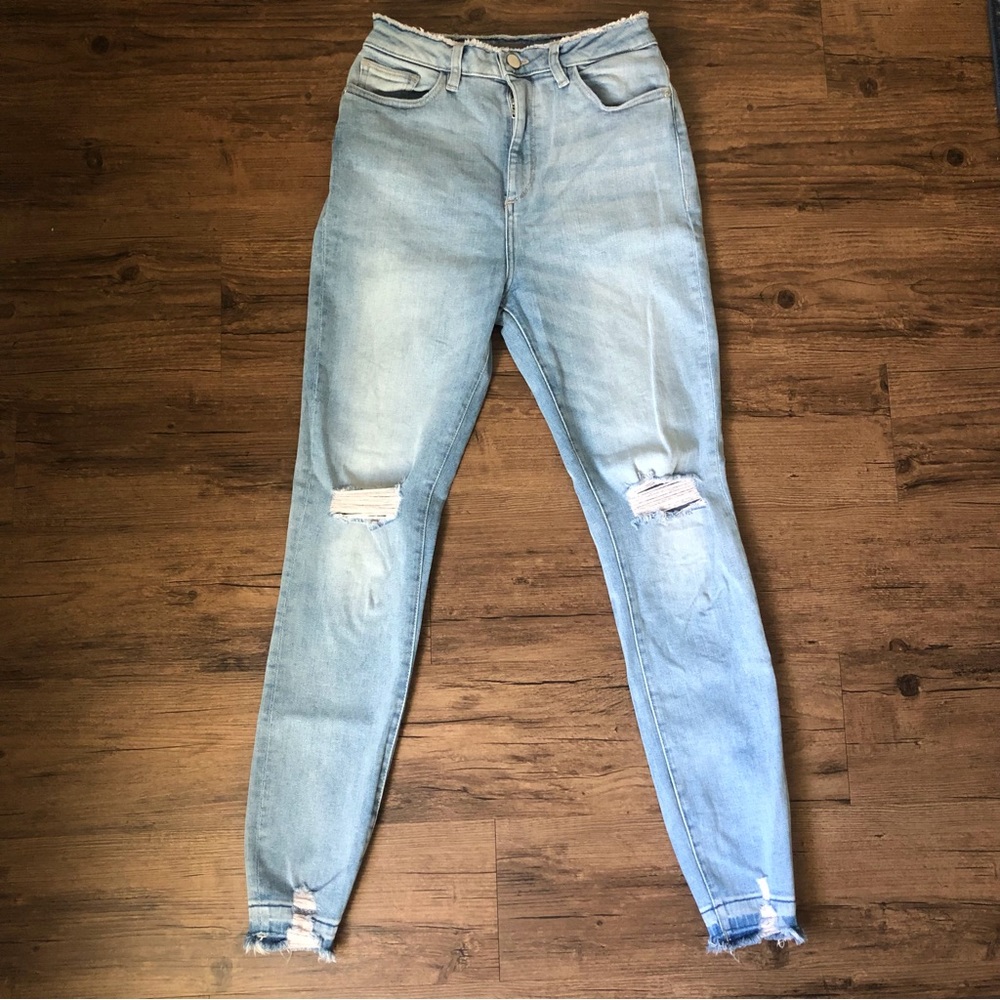 DL1961 Chrissy ultra high rise skinny jeans - Picture 4 of 12